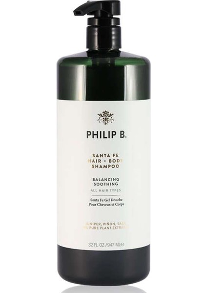 Santa Fe Hair And Body Balancing Soothing Şampuan 947 ml