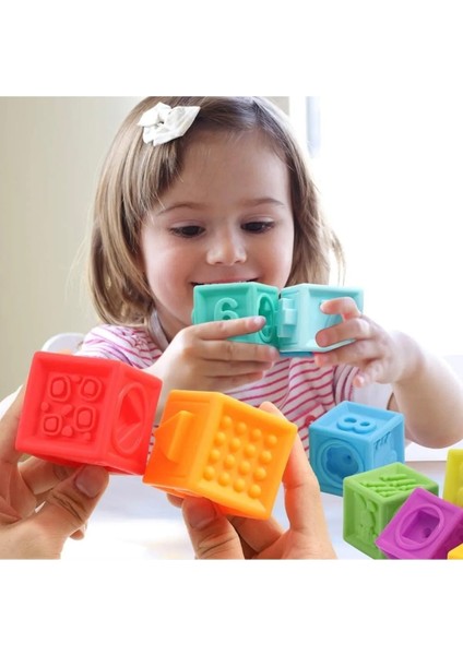 Sensory Yumuşak Küpler: Duyusal Bebek Blokları fırsatları