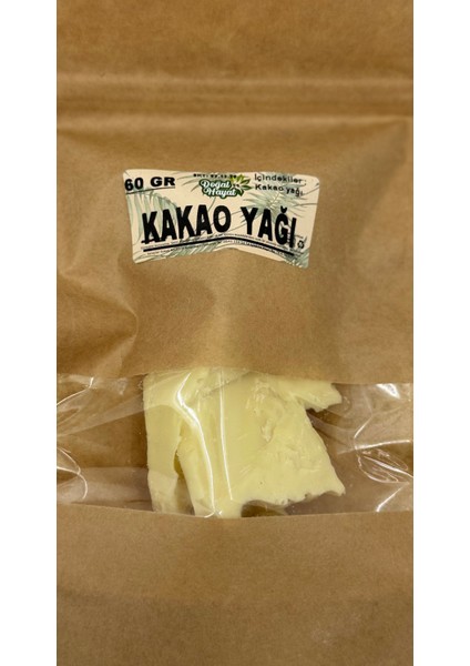 Kakao Yağı (Katı) 60 gr