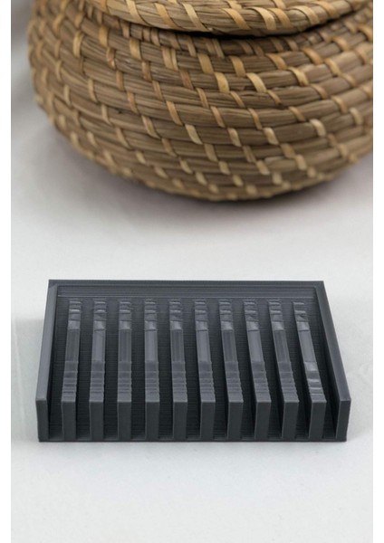 Modern Stil Sabunluk - Gri