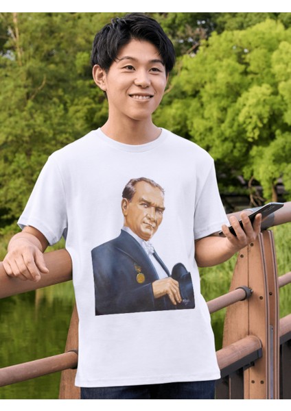 Atatürk Baskılı Tişört 29 Ekim T-Shirt 101.YI Latatürk Tişört