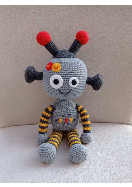 Robot Oyuncağım Organik Örgü Oyuncak fiyatları