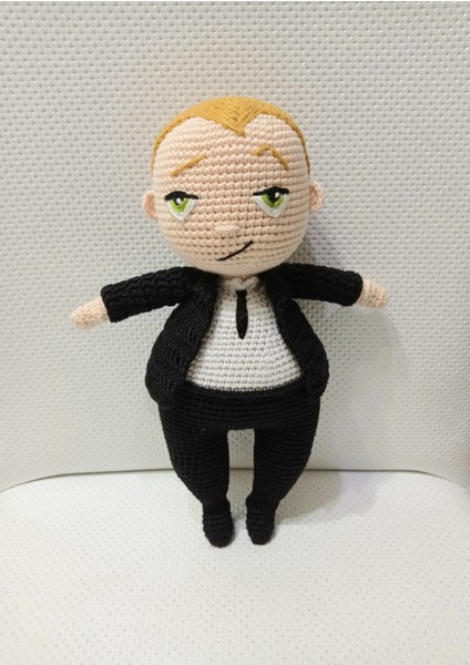 Patron Bebek Amigurumi Organik Örgü Oyuncak