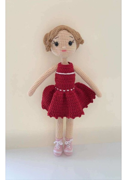 Sare Bebek Organik Örgü Oyuncak