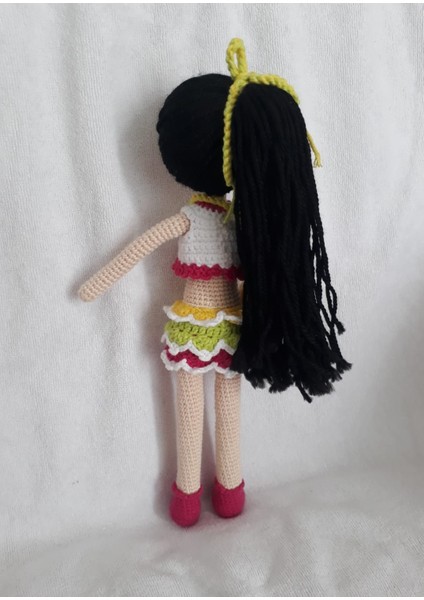 Festival Bebek Amigurumi Örgü Oyuncak