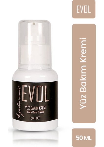 Yaşlanma ve Kırışıtlık Karşıtı Yoğun Nemlendirici Yüz Kremi Hyaluronic Acid 50 ml