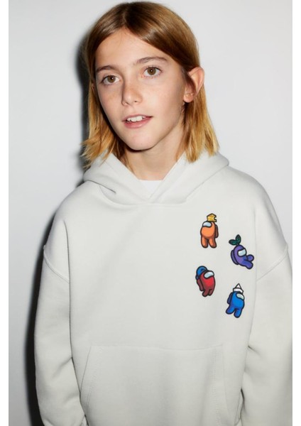 Erkek Çocuk Kapüşonlu Sweatshirt modelleri