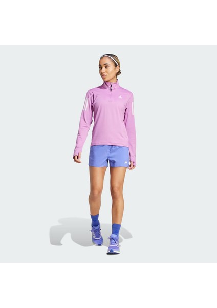 Adidas Own The Run Half-Zip Kadın Sweatshirt