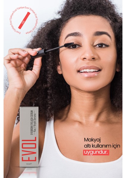 Kaş & Kirpik Bakım Serumu Yoğun ve Güçlü Kaşlar & Kirpikler İçin Dökülme Önleyici 10 ml