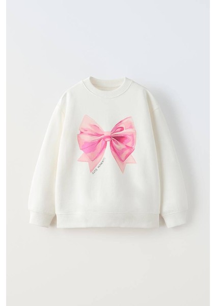 Lisanslı Kız Çocuk Sweatshirt