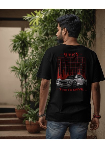 "tokyo Vibes" Oversize T-Shirt modelleri