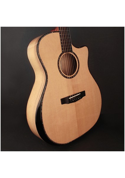 Ga-My Bevel Nat Elektro Akustik Gitar