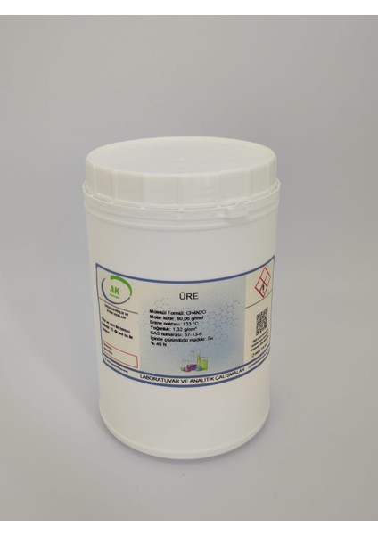 ÜRE (N /% 46) ( CH ₄ N ₂ O) CHEM PURE 500 G