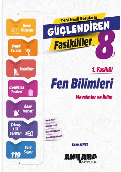 Fen Bilimleri Güçlendiren 1. Fasikül