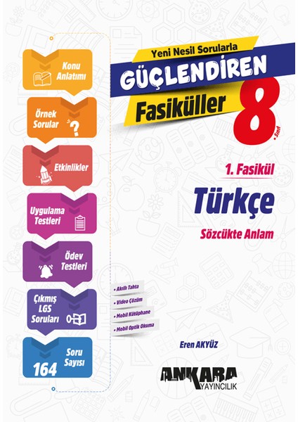 8. Sınıf Türkçe Güçlendiren 1. Fasikül