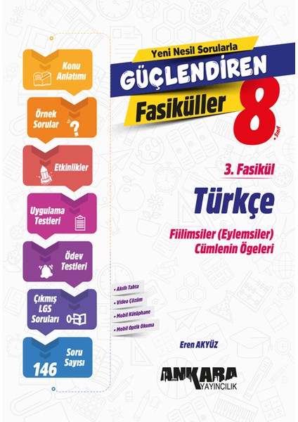 8. Sınıf Türkçe Güçlendiren 3. Fasikül