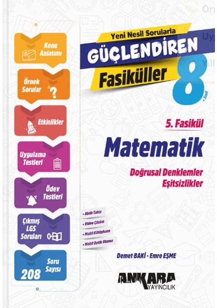 Matematik Güçlendiren 5. Fasikül