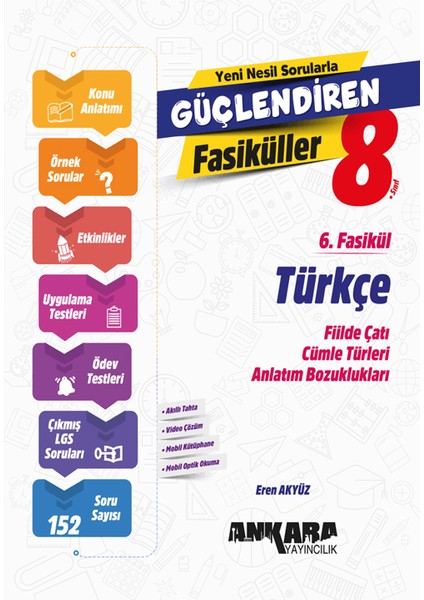8. Sınıf Türkçe Güçlendiren 6. Fasikül