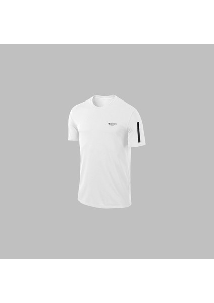 Büyük Beden Erkek Beyaz Özel Supra Penye Kumaş Şık Tshirt-Eşofman Takımı (4xl- 10XL)