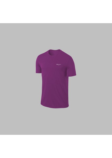 Erkek Mor Özel Supra Penye Kumaş Rahat Regular Fit Yürüyüş Tshirt-Eşofman Takımı S-3xl