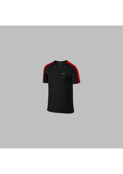 Erkek Siyah Özel Supra Penye Kumaş Rahat Konforlu Kesim Tshirt-Eşofman Takımı S-3xl