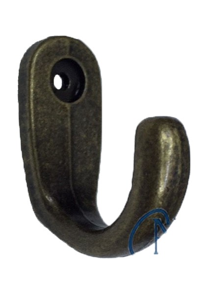 Büyük Tekli Fincan Askı Dekor Askısı - Antik 12 x 23 x 30 mm