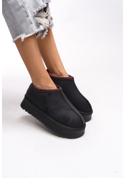 Frilvalor Kadın Yüksek Tabanlı Kısa Rahat Bot 0012202