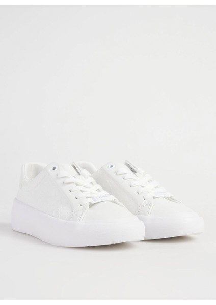 Calvin Klein Beyaz Kadın Sneaker HW0HW02212YBR