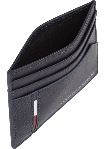 Tommy Hilfiger Lacivert Erkek Kartlık Th Casual cc Holder