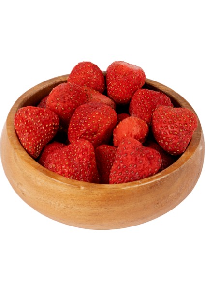 Bütün Çilek - Dondurularak Kurutulmuş - Kuru Meyve Cipsi - Freeze Dried Strawberry 15GR