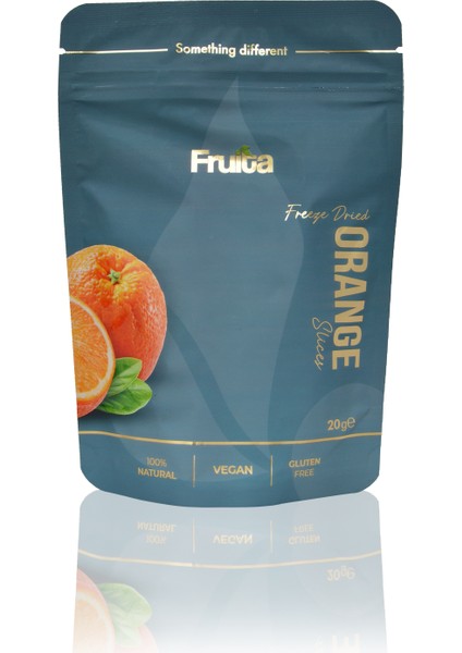 Portakal - Dondurularak Kurutulmuş - Sağlıklı Doğal Cips - Freeze Dried Orange 20GR