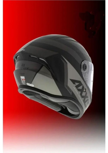 Axxıs Draken S Premier B1 Mat Siyah Kask +Füme Vizor