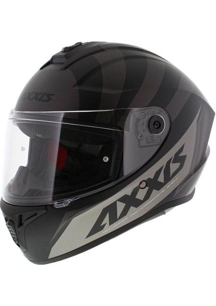 Axxıs Draken S Premier B1 Matt Black Kask + Füme Vizör fiyatları