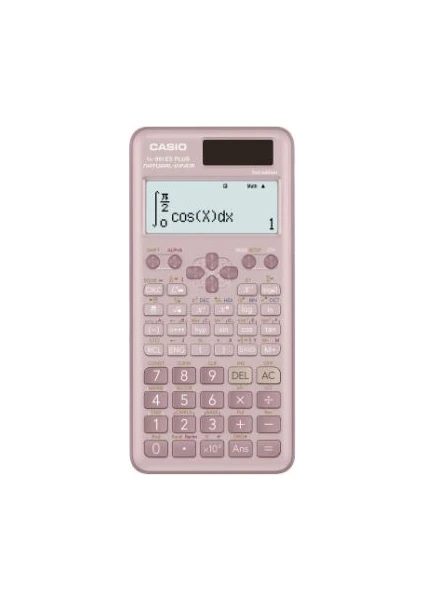 FX-991ES Plus Pembe 2. Versiyon Bilimsel Fonksiyonlu Hesap Makinesi