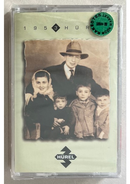 3 Hürel 1953 Kaset (Jelatininde Sıfır Orjnal Dönem Baskı Kaset)