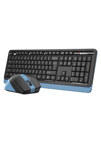 A4 Tech Fg1035 2.4G Mavi Q Fn-Mm Klv+Optik Mouse Set