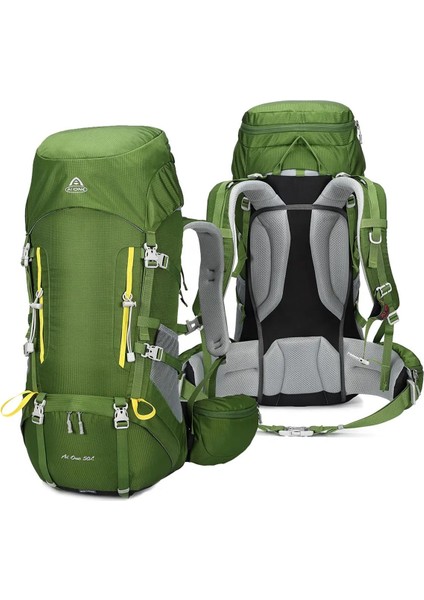 Outdoor Kamp ve Yürüyüş Sırt Çantası (50 Litre) Yeşil 8197 fiyatları