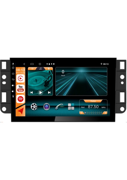 Chevrolet Captıva 2006-2011 Multimedya Navigasyon Usb Kamera Carplayer 4 Ram