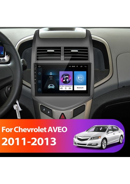 Chevrolet Aveo 2011-2013 Multimedya Navigasyon Usb Kamera Carplayer 4 Ram