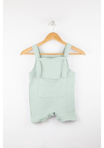 Bebek Çıtçıtlı Müslin Bahçivan Pamuk Tulum BNL-0017_MNT