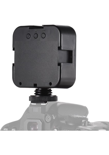 Mini LED Video Işığı Fotoğraf Doldurma Lambası 6500K Kısılabilir 5W Soğuk Ayakkabı Montaj Adaptörü fırsatları