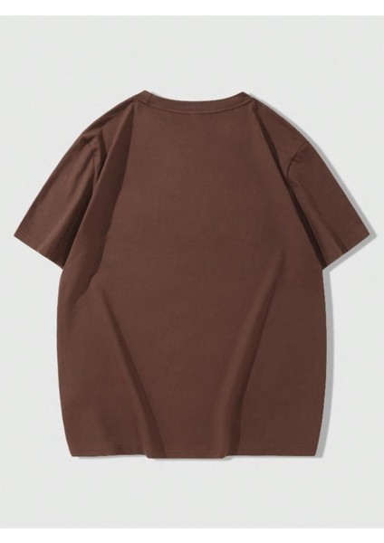 Erkek Brooklyn Kabartma Baskılı Oversize T-Shirt fiyatları