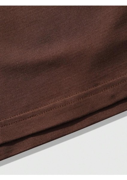 Erkek Brooklyn Kabartma Baskılı Oversize T-Shirt modelleri