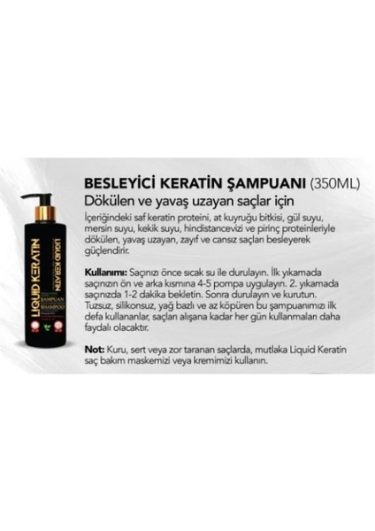 Yıpranan Saçlara Keratin Bakım - Onarıcı Full Set