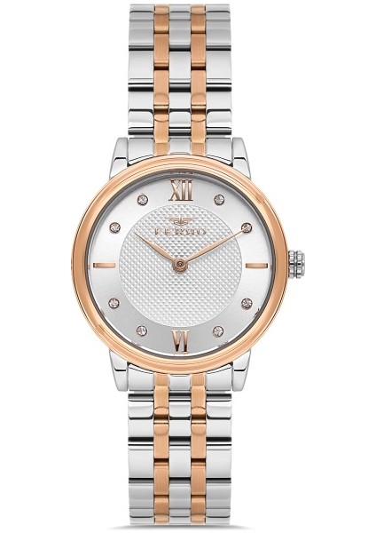 Quartz Çelik Rose/gri 30 mm Kadın Kol Saati