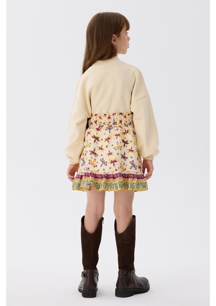 Bg Store Kız Çocuk Desenli Etek fırsatları