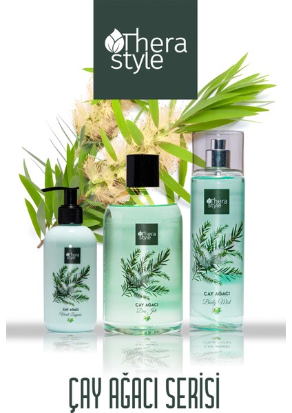 Therastyle Çay Ağacı Nemlendirici Vücut & El Losyonu