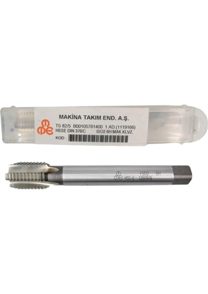 Mte Hsse Düz Kanal Mak.klv DIN376C M16 105781600