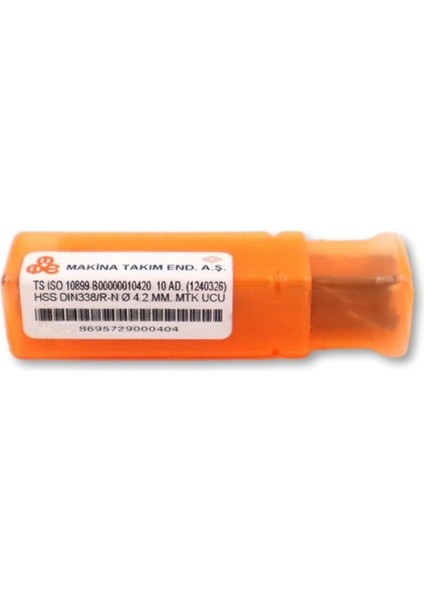 Mte Haddeli Hss Matkap Ucu DIN338 4.2 mm 10420