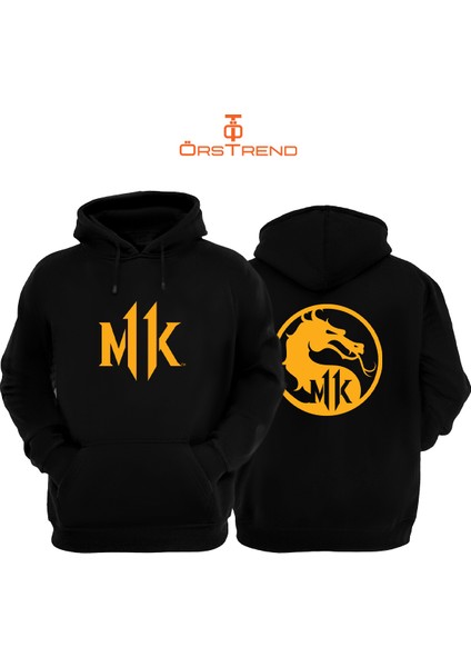 Mortal Kombat 11 Baskılı Unisex Kapşonlu Sweatshirt